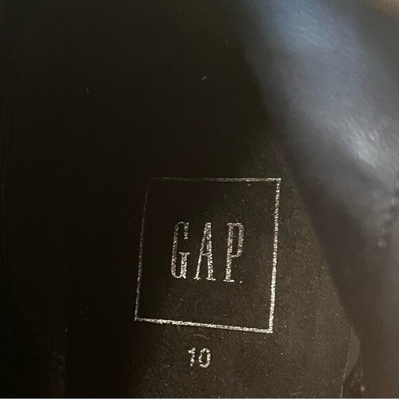 GAP Y2K Faux Suede Slouchy Over Knee High Boots Heeled Block Heel NWOT sz 10 - Picture 10 of 12